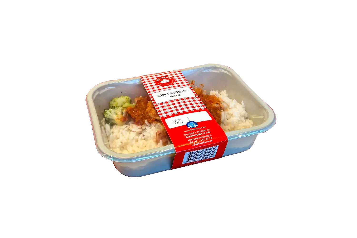 Korv Stroganoff med ris