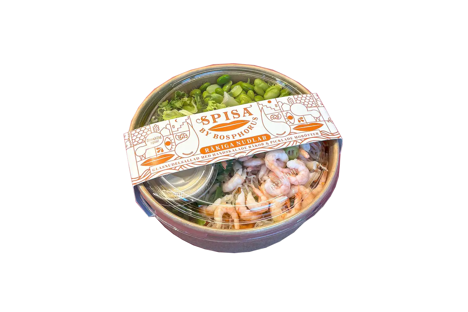 Spisa Räkiga nudlar