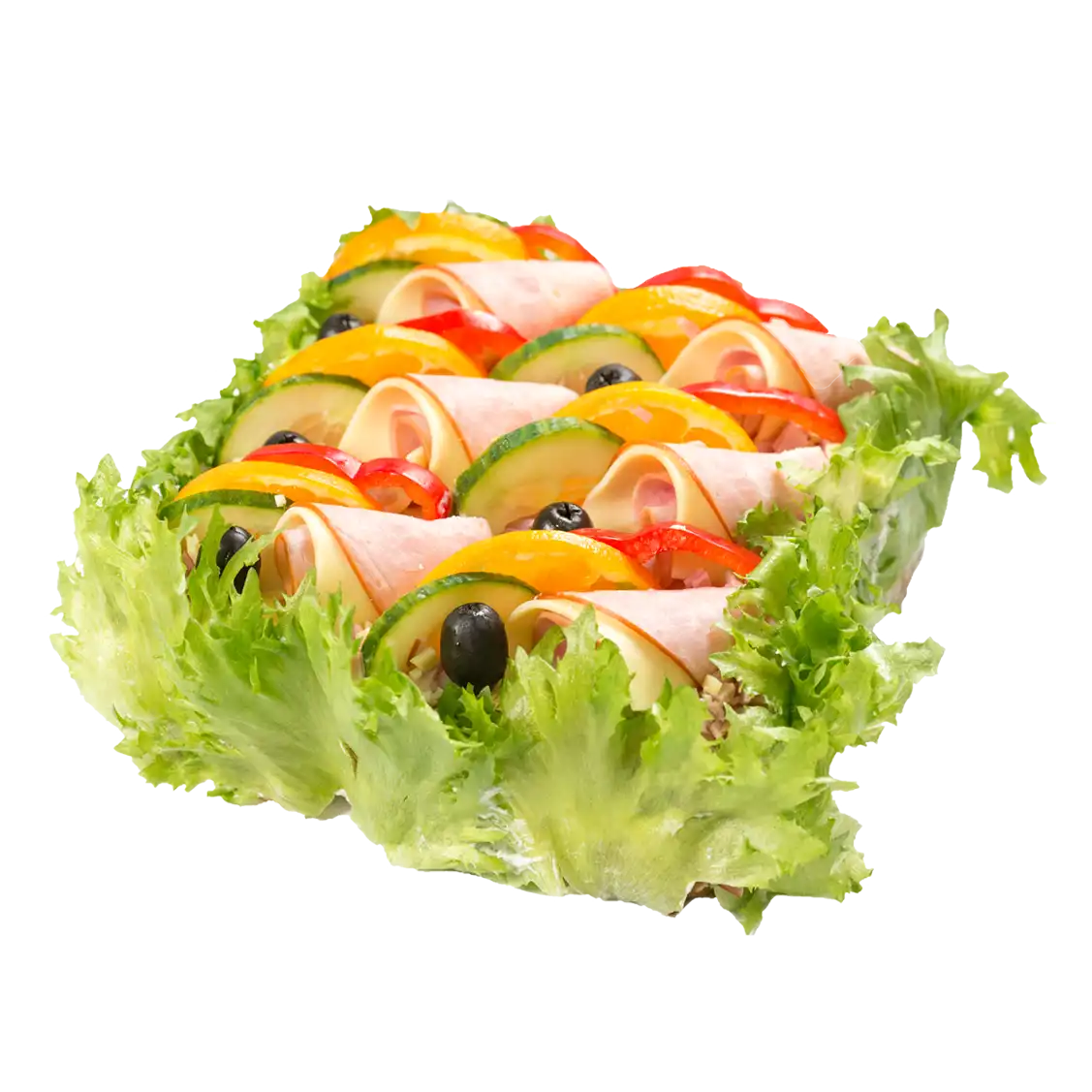 Smörgåstårta Ost & skinka, 8 bitar