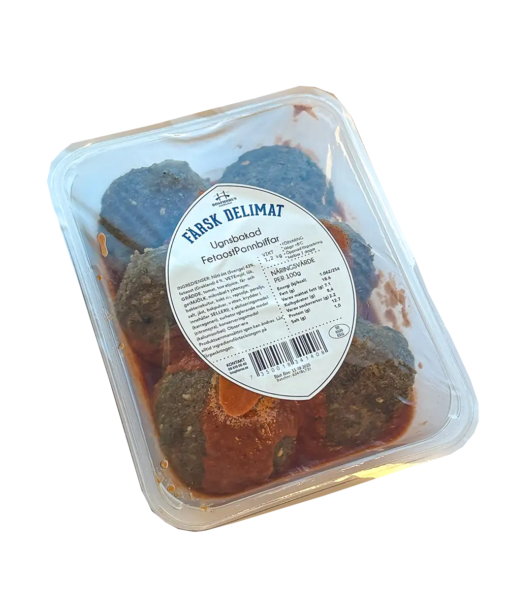 Ugnsbakade fetaostpannbiffar