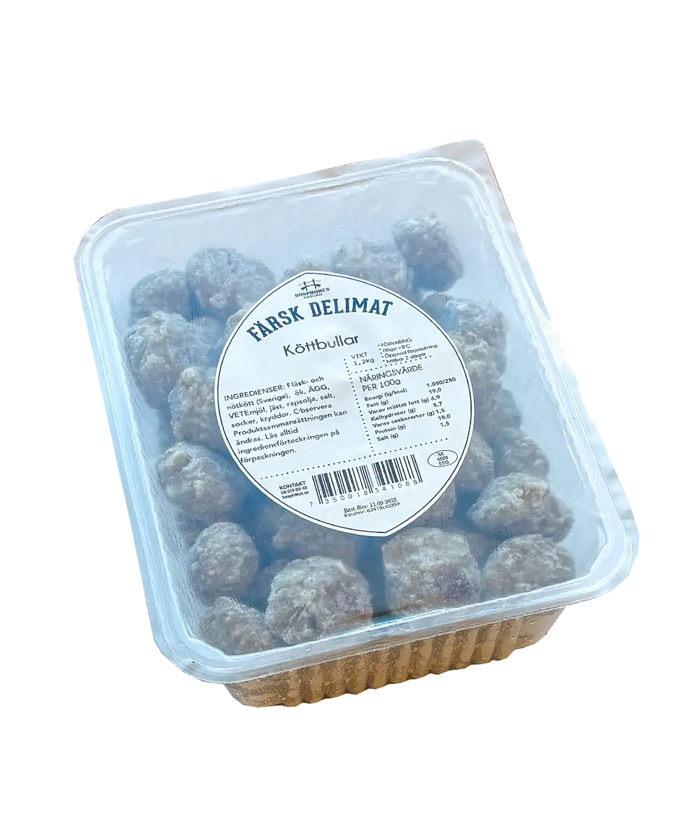 Köttbullar, 1.2 kg