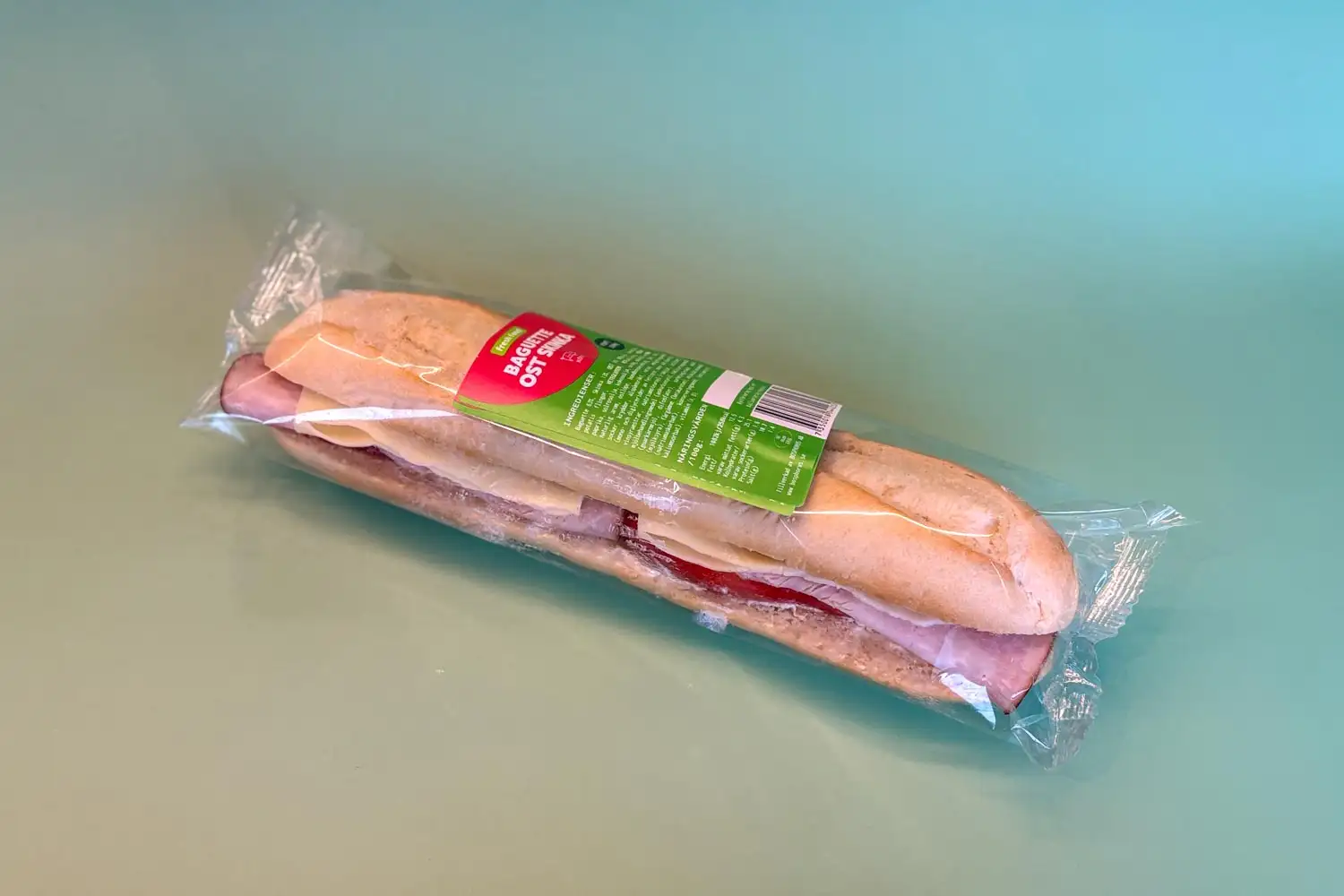 Baguette Ost & Skinka