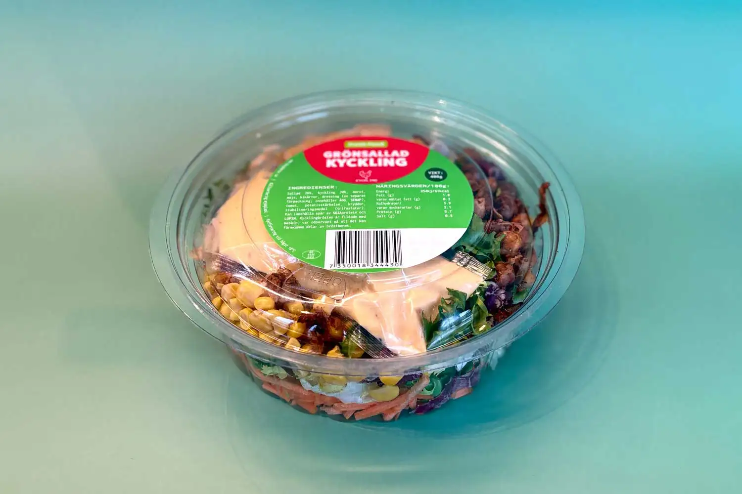 Grönsallad Kyckling