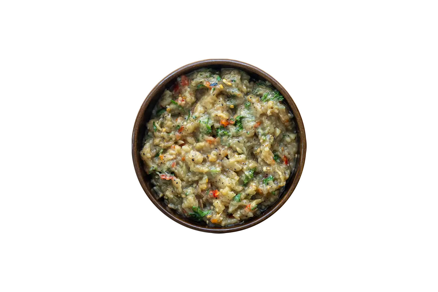 Grillad aubergineröra Babga